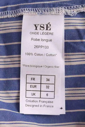 Robe Ysé Bleu en Coton