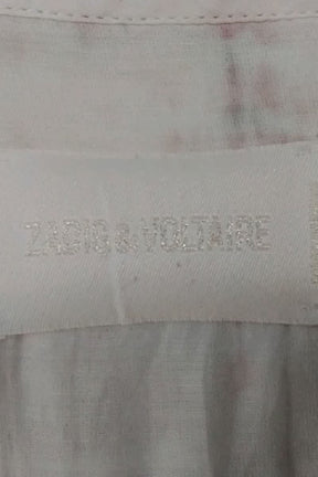 Robe Zadig & Voltaire Blanc en Viscose