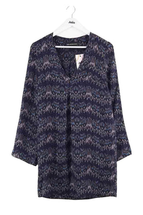 Robe Zadig & Voltaire Bleu en Soie, taille S - Seconde Main