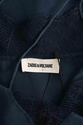 Robe Zadig & Voltaire Bleu en Soie