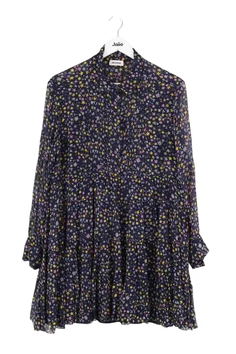 Robe Zadig & Voltaire Bleu en Viscose, taille L - Seconde Main