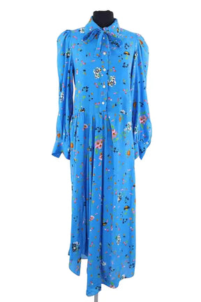 Robe Zadig & Voltaire Bleu en Viscose, taille XS - Seconde Main