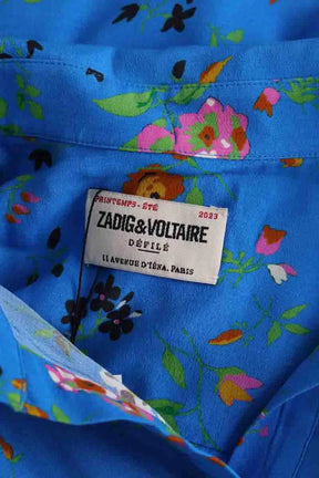 Robe Zadig & Voltaire Bleu en Viscose