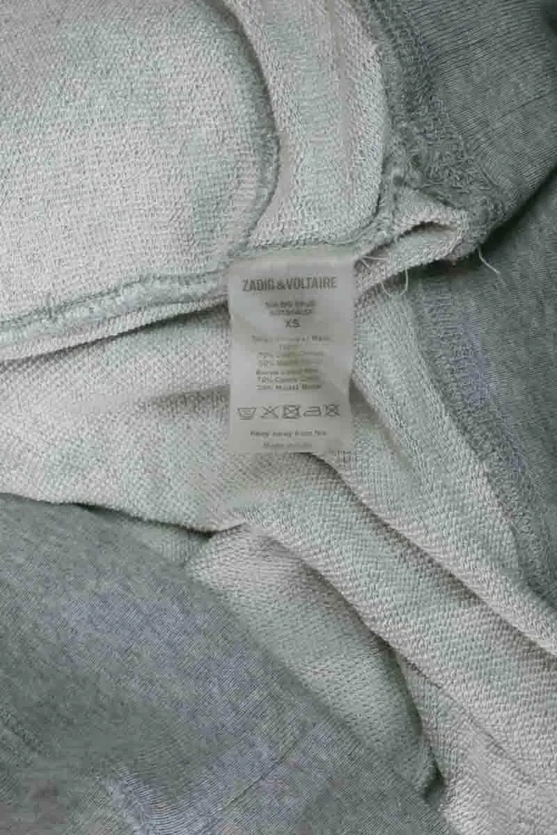 Robe Zadig & Voltaire Gris en Coton