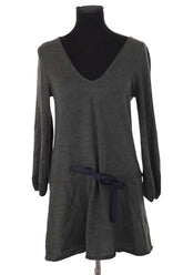 Robe Zadig & Voltaire Gris en Laine, taille M - Seconde Main