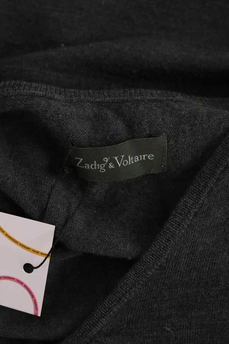 Robe Zadig & Voltaire Gris en Laine