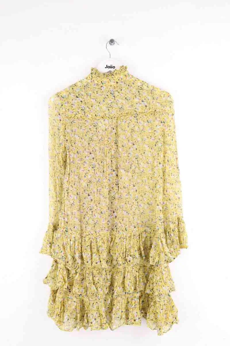 Robe Zadig & Voltaire Jaune en Synthétique