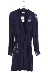 Robe Zadig & Voltaire Marine en Viscose, taille XS - Seconde Main