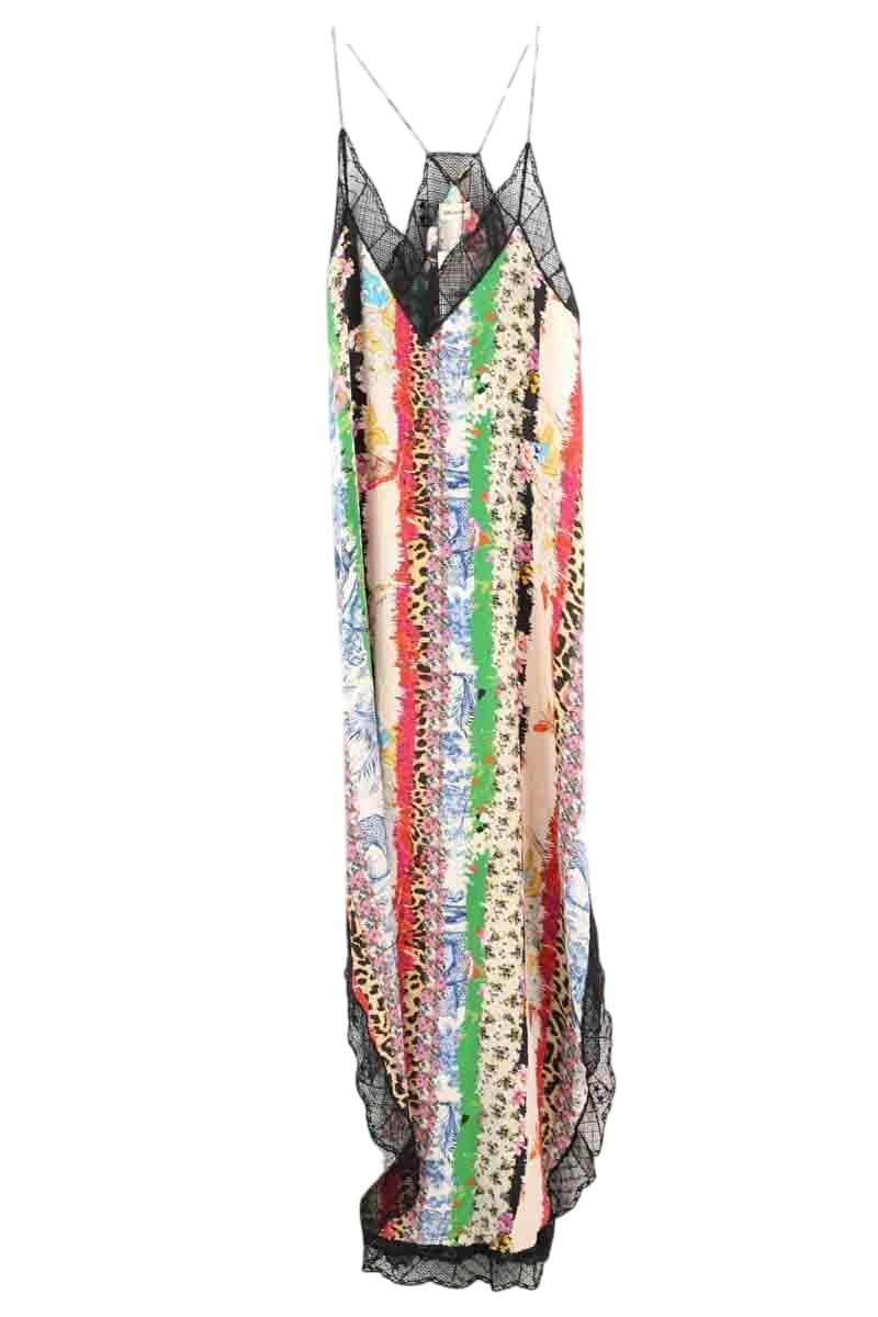 Robe Zadig & Voltaire Mix print Multicolore en Soie, taille XS - Seconde Main