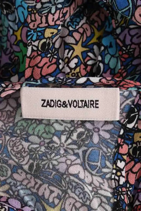 Robe Zadig & Voltaire Multicolore en Synthétique