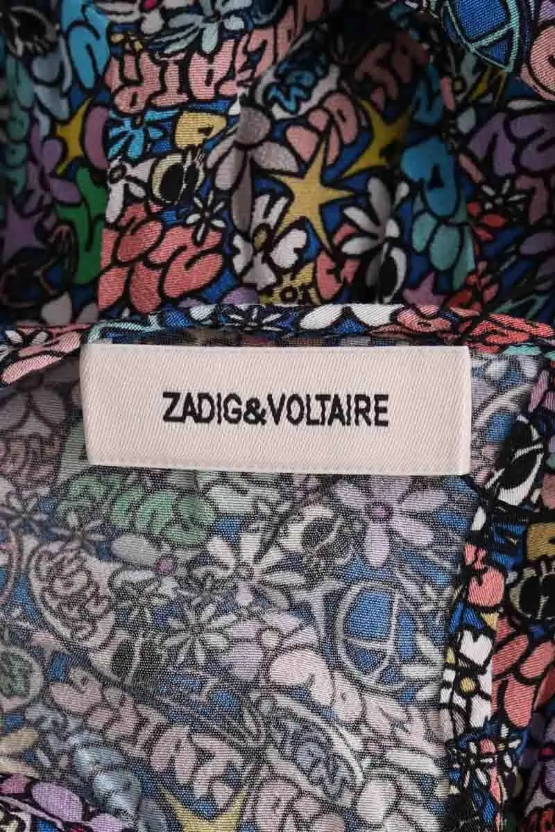 Robe Zadig & Voltaire Multicolore en Synthétique