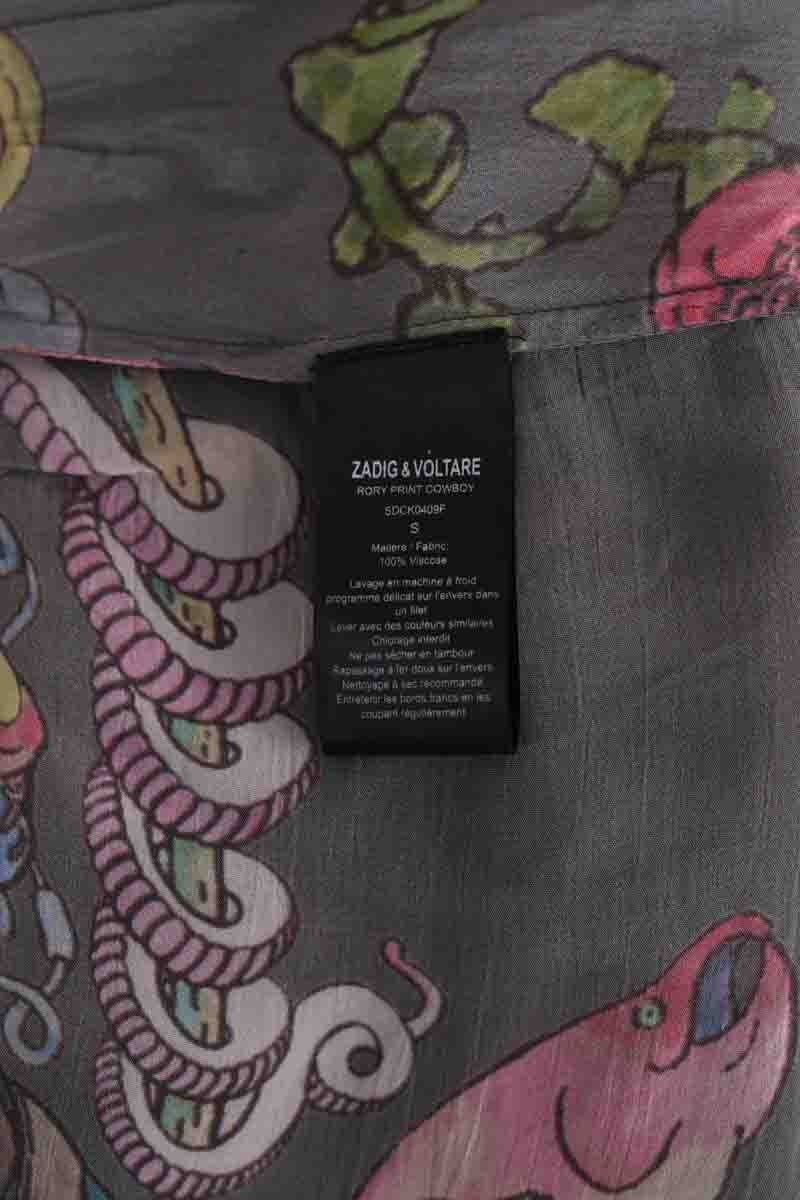 Robe Zadig & Voltaire Multicolore en Viscose
