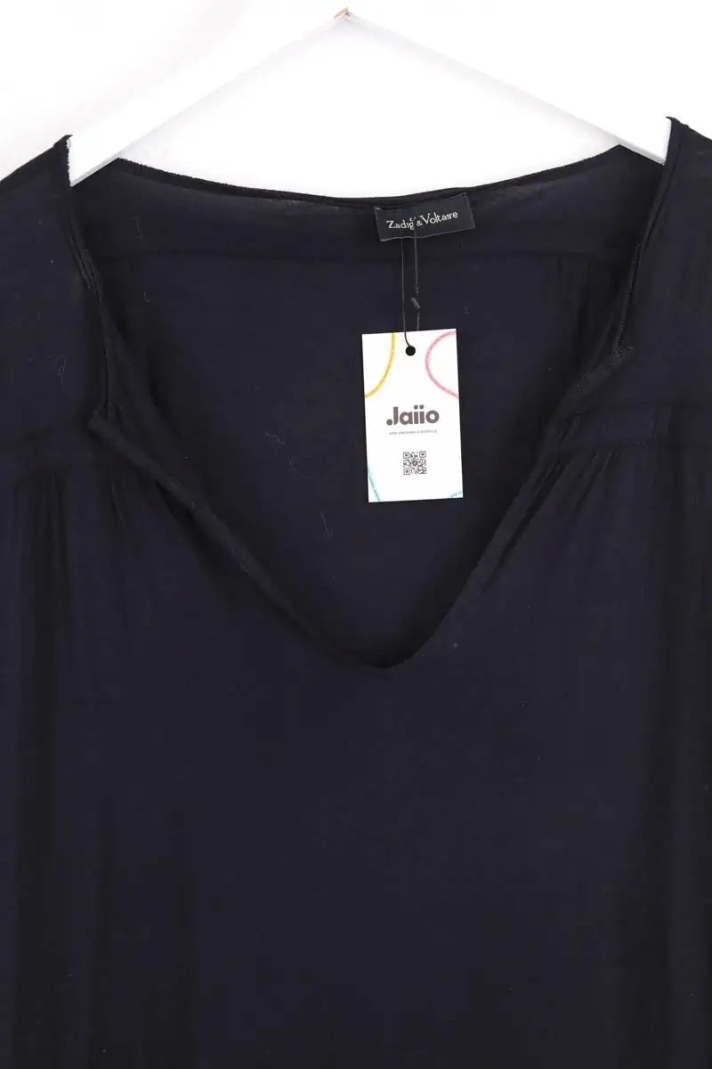 Robe Zadig & Voltaire Noir en Coton