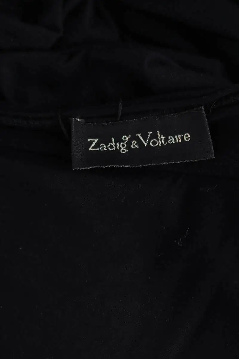 Robe Zadig & Voltaire Noir en Coton