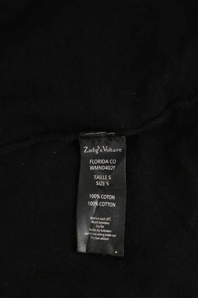 Robe Zadig & Voltaire Noir en Coton