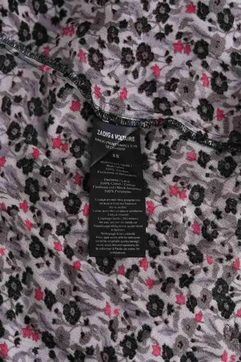 Robe Zadig & Voltaire Noir en Coton
