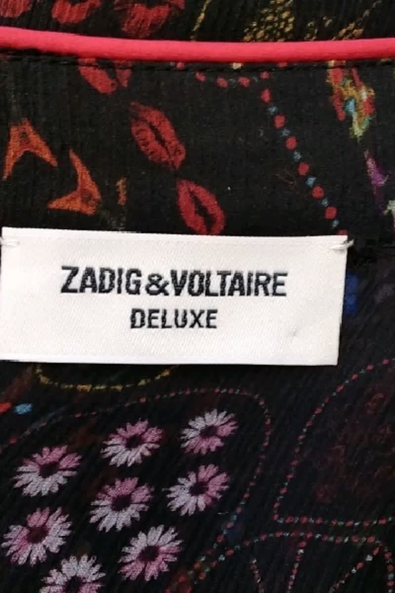 Robe Zadig & Voltaire Noir en Soie