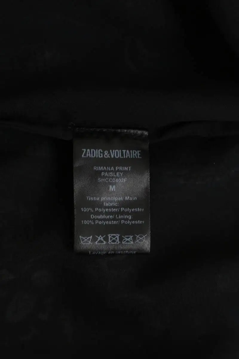 Robe Zadig & Voltaire Noir en Synthétique