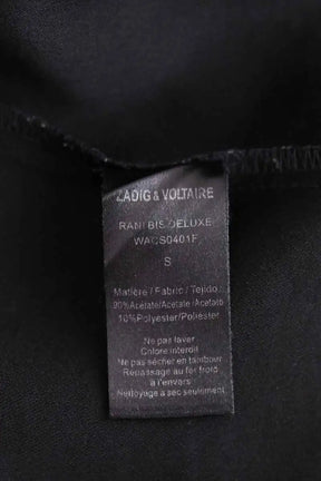 Robe Zadig & Voltaire Noir en Synthétique