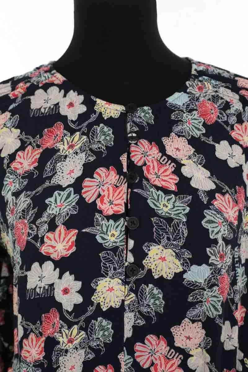 Robe Zadig & Voltaire Raspali print flowers Multicolore en Viscose