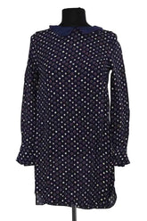 Robe Zadig & Voltaire Rive print Bleu en Viscose, taille XS - Seconde Main