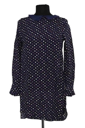 Robe Zadig & Voltaire Rive print Bleu en Viscose, taille XS - Seconde Main