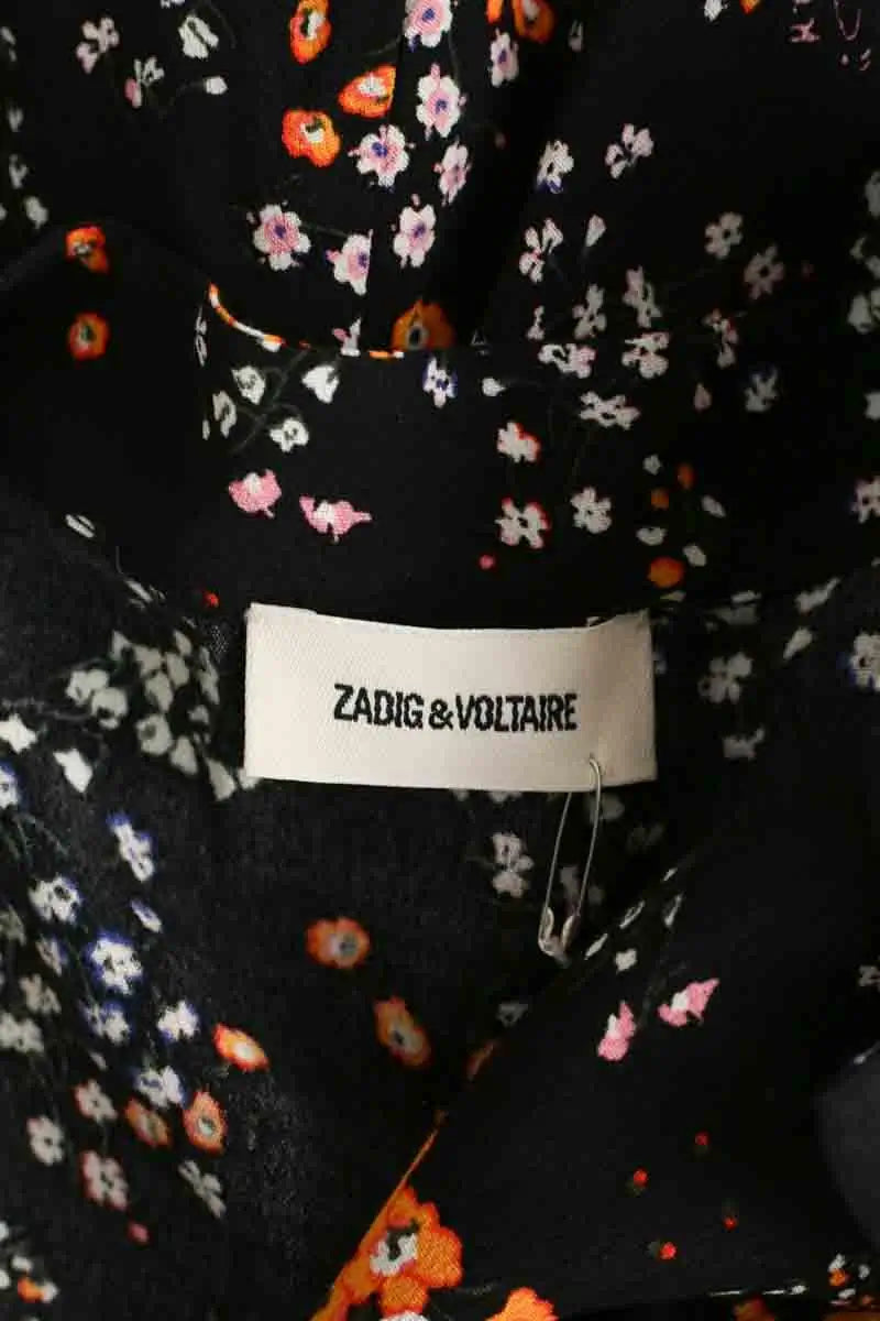 Robe Zadig & Voltaire Rojo spark Noir en Viscose