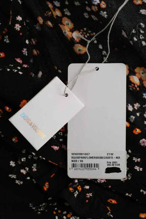 Robe Zadig & Voltaire Rojo spark Noir en Viscose