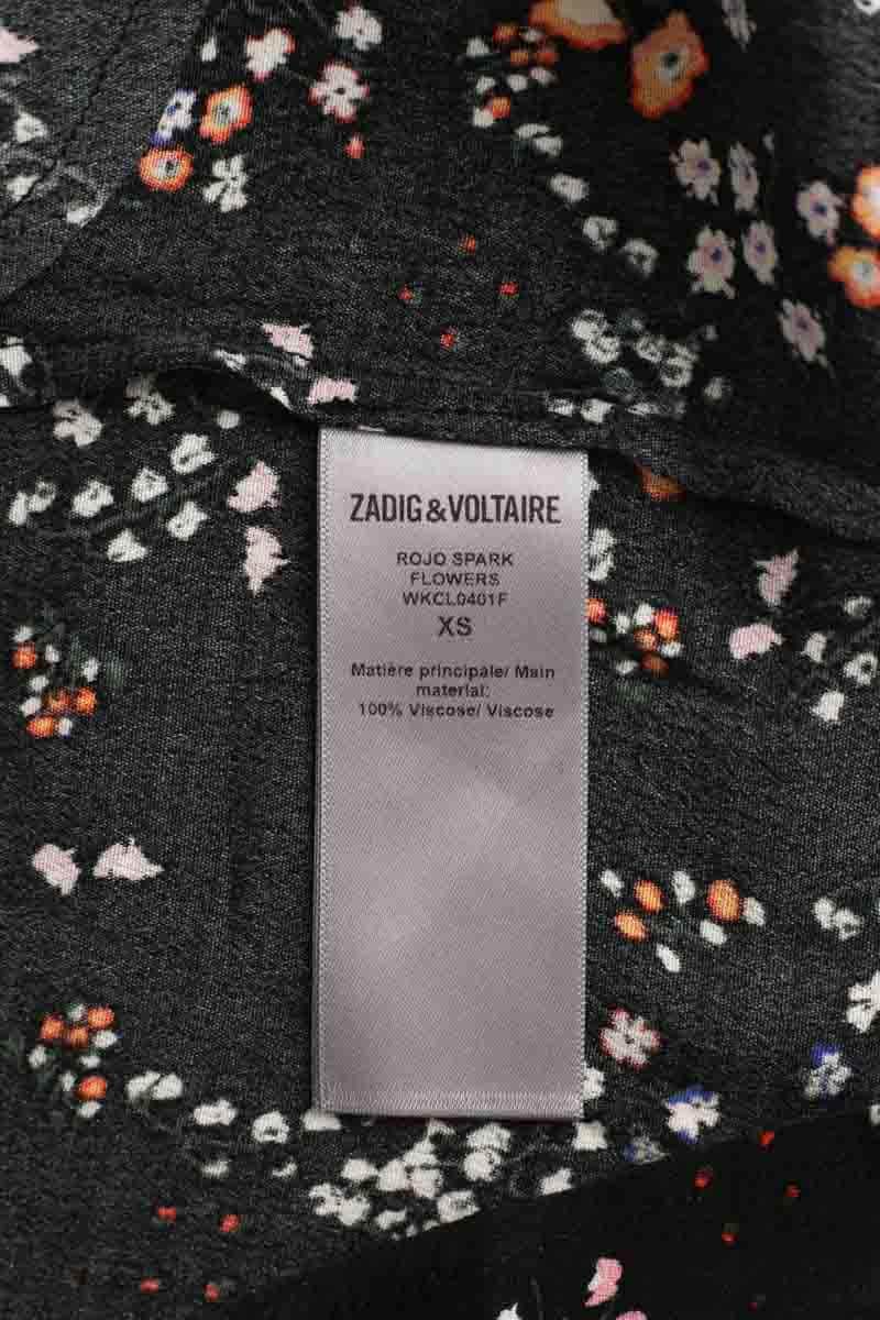 Robe Zadig & Voltaire Rojo spark Noir en Viscose