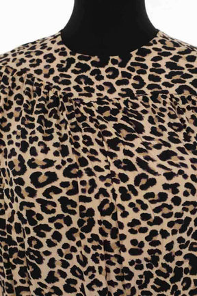 Robe Zadig & Voltaire Rooka print leo Beige en Viscose