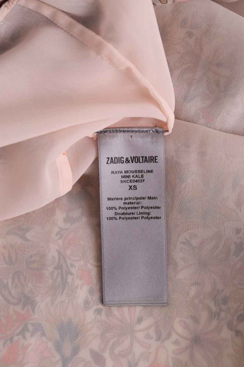 Robe Zadig & Voltaire Rose en Synthétique