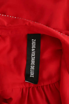 Robe Zadig & Voltaire Rouge en Polyester