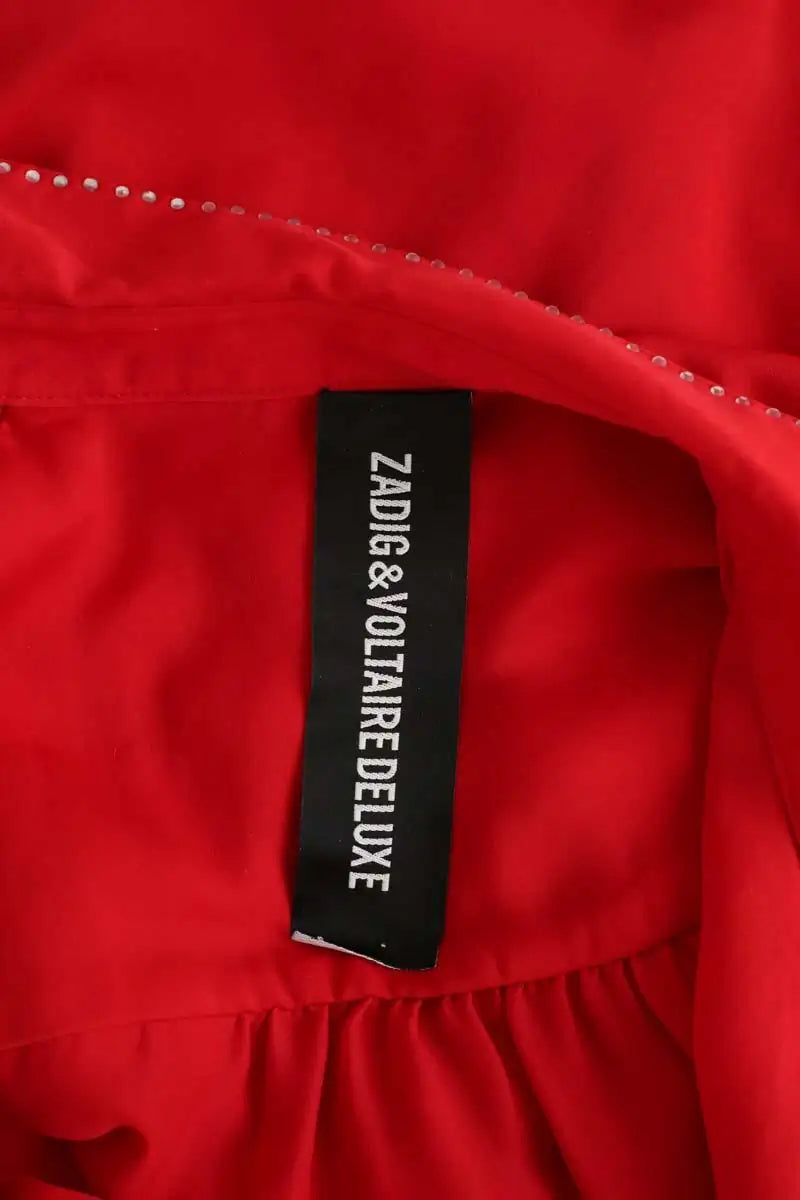 Robe Zadig & Voltaire Rouge en Polyester