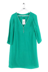 Robe Zadig & Voltaire Vert en Soie, taille L - Seconde Main