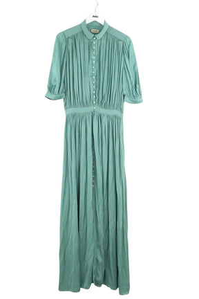 Robe Zadig & Voltaire Vert en Soie, taille S - Seconde Main