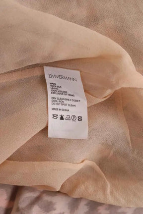 Robe Zimmermann Beige en Soie