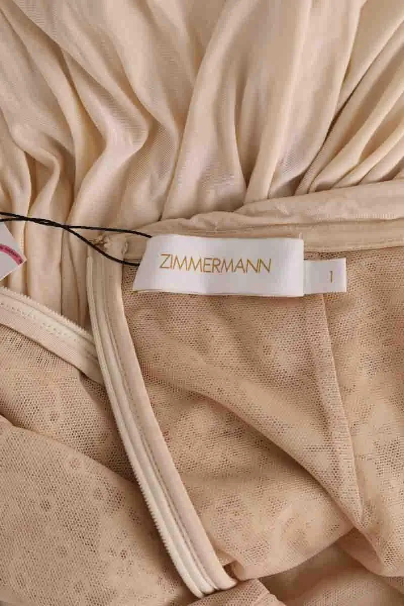 Robe Zimmermann Beige en Viscose
