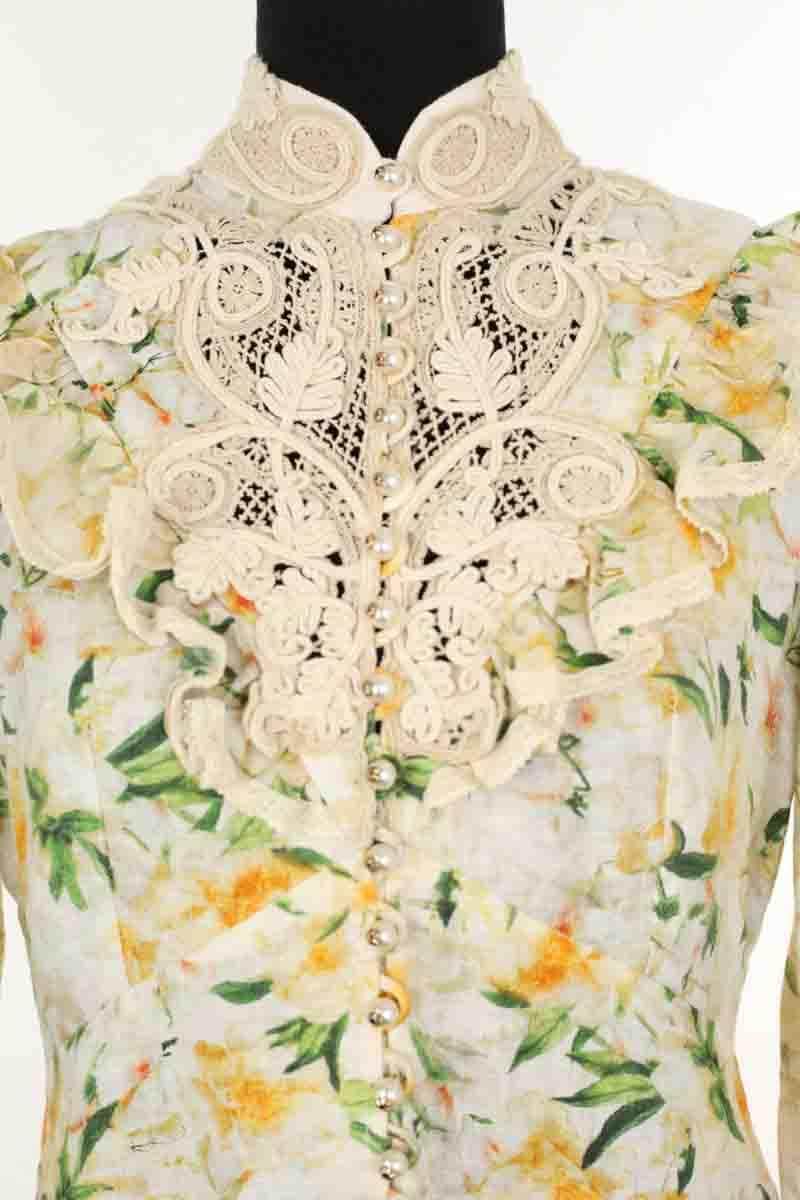Robe Zimmermann Multicolore en Lin
