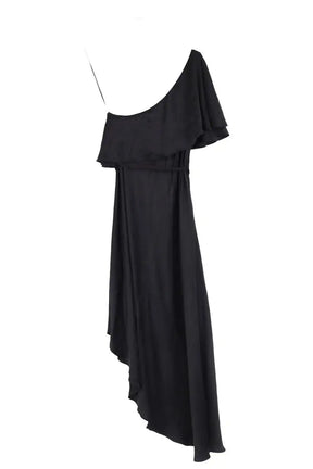Robe Zimmermann Noir en Soie