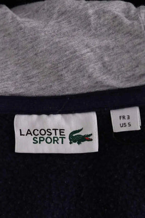 Gilet Lacoste Marine en Coton