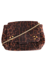 Mini sac Jérôme Dreyfuss LULU S Marron en Cuir - Seconde Main