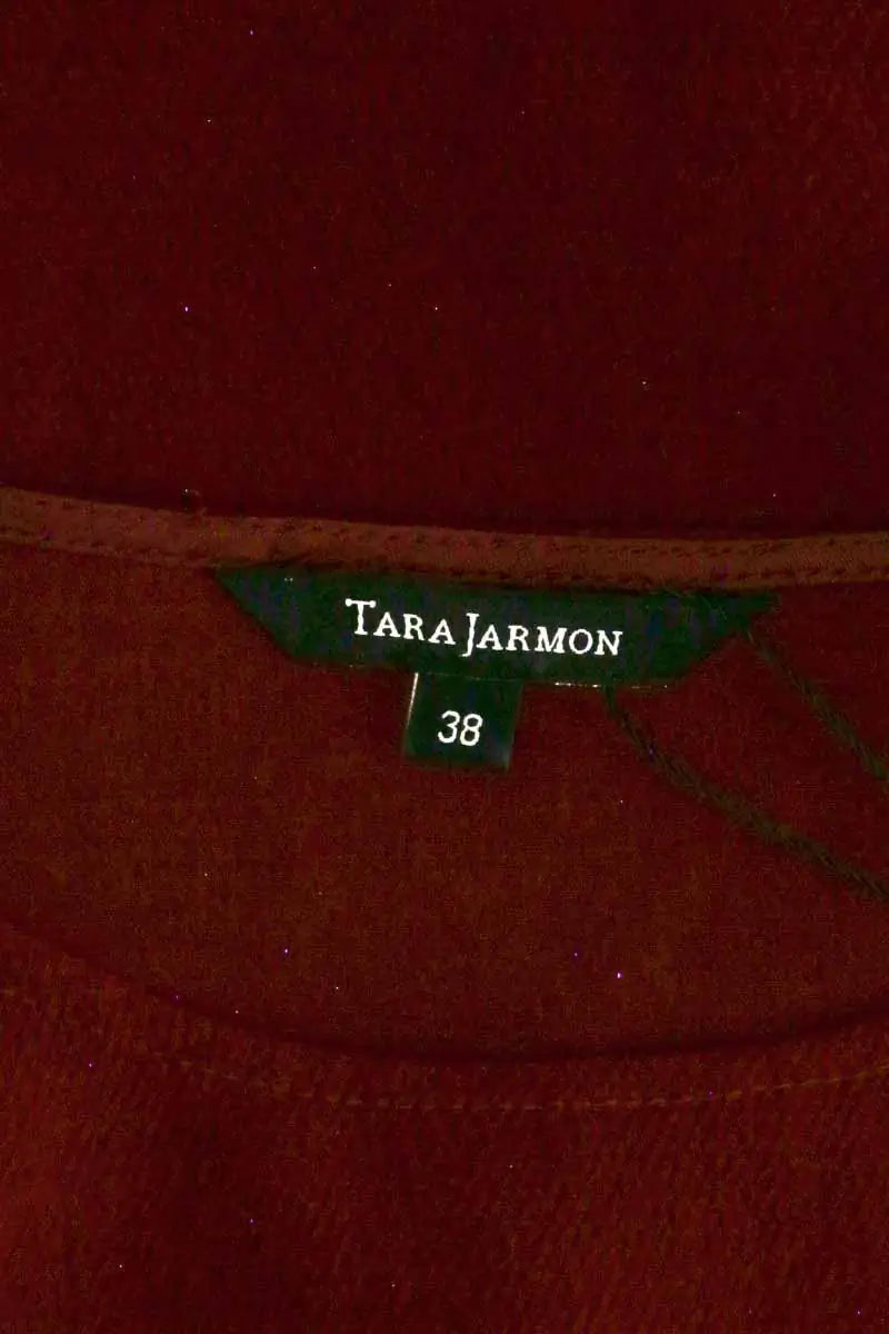Robe Tara Jarmon Bordeaux en Synthétique