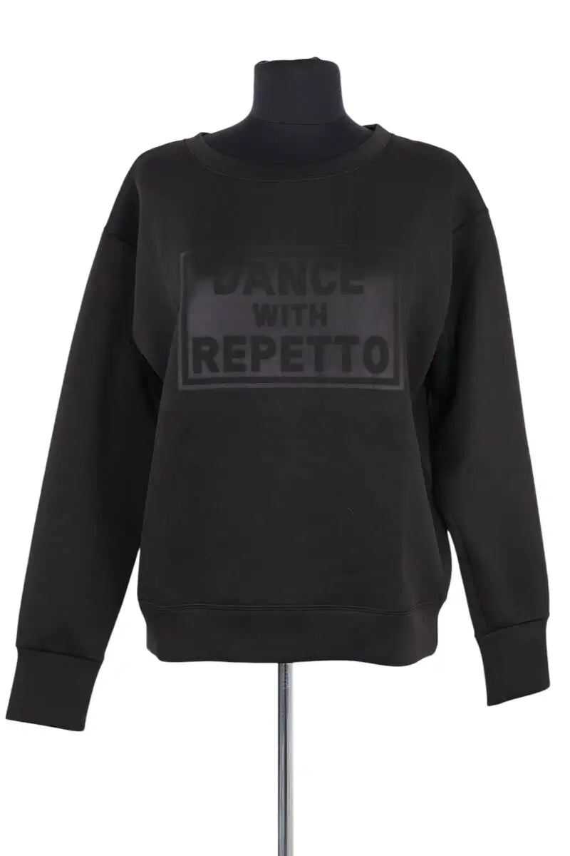 Pull Repetto Noir en Synthétique, taille L - Seconde Main