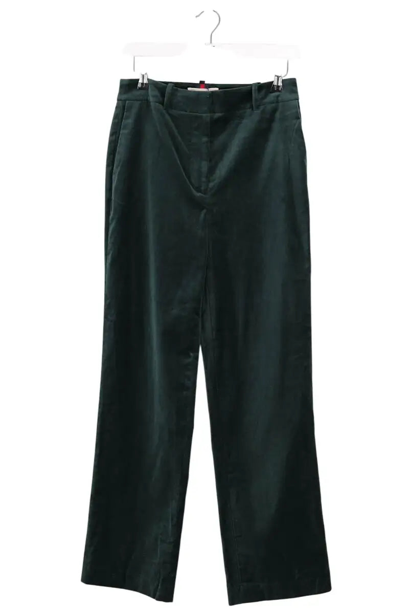 Pantalon droit Boden Vert en Velours, taille S - Seconde Main