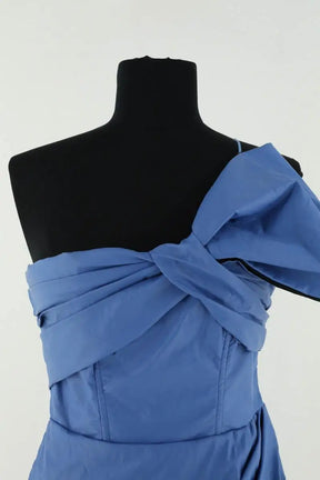 Robe Pinko Bleu en Synthétique