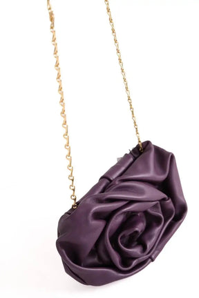Mini sac Burberry Violet en Cuir