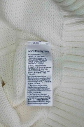 Pull Tommy Hilfiger Blanc en Coton