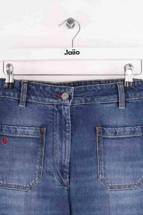 Jean bootcut Victoria Beckham Bleu en Coton