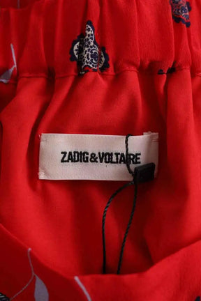 Jupe Zadig & Voltaire Rouge en Soie
