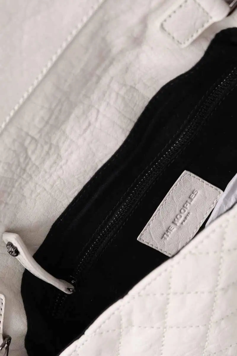 Sac à bandoulière The Kooples Gris en Cuir